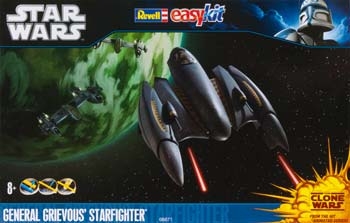 1258278733.jpg Star Wars Models - Revell Easykits Vehicles - General Grievous Starfighter (Clone Wars)