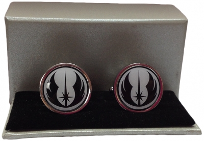 1259361731.jpg Star Wars GIFTS AND GAMES - Star Wars Cufflinks - Jedi Order