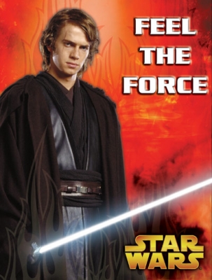 1280471954.jpg Star Wars Greeting Cards - 196 x 148mm - Star Wars - Anakin - Birthday Pop-Up - SW316