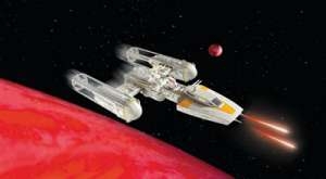 Star Wars Y-Wing Fighter Easy Kit Model