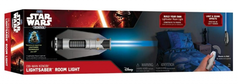 Star Wars GIFTS AND GAMES - Star Wars Science Obi-Wan Kenobi Lightsaber Room Light