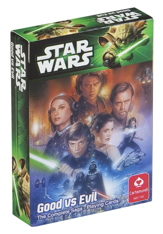 1303297811.jpg Star Wars GIFTS AND GAMES - Star Wars Playing Cards - Good vs Evil Deck