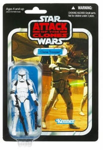 Star Wars Action Figures - Clone Trooper - Geonosis - Vintage 2011