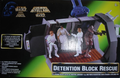 1309429118.jpg Star Wars Action Figure - Star Wars Detention Block Rescue with Opening Escape Hatch and Shooting Launcher