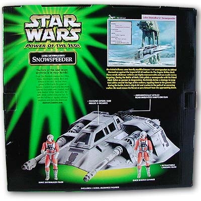 Star Wars Vehicle Snowspeeder with Luke Skywalker - Great Vehicle