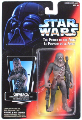 Star Wars Action Figure - Chewbacca with Bowcaster and Heavy Blaster Rifle - Canadian (squared)