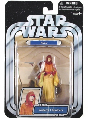 Star Wars Action Figure - Rabe - Queens Chambers - Original Trilogy Collection 2004