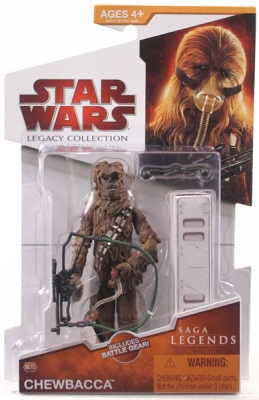 Star Wars Action Figure - Legacy Collection - Saga Legends - Chewbacca 2009