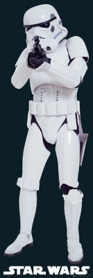 ONLY £9.99 - Star Wars Door Poster - Star Wars Stormtrooper Gun - 53 x 158cm - DP0223