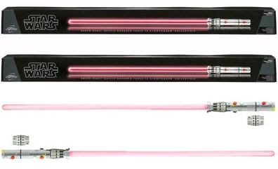 1442076112.jpg Star Wars - Hasbro FX Lightsaber - Darth Maul Double Blade - RED