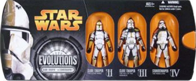 1450224533.jpg Star Wars Action Figure - Star Wars Evolutions / Clone Trooper to Stormtrooper- Beautiful Collectors Piece