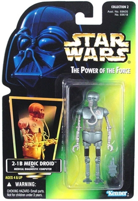 Star Wars Action Figure - 2-1B Medic Droid with Medical Diagnostic Computer