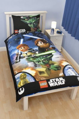 Star Wars BEDDING - Lego Star Wars Galaxy - Single Rotary Duvet Set