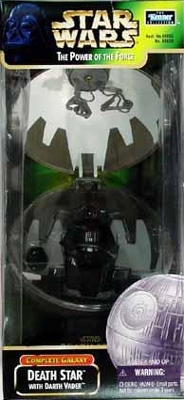 Star Wars Action Figure - Death Star - with Darth Vader - Complete Galaxy - very rare