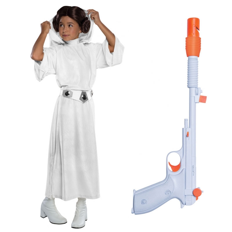 150633866.jpg Star Wars Costume Child Blaster Bundle - Princess Leia