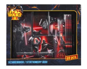 Star Wars GIFTS AND GAMES - Darth Vader 69-Piece Stationery Set