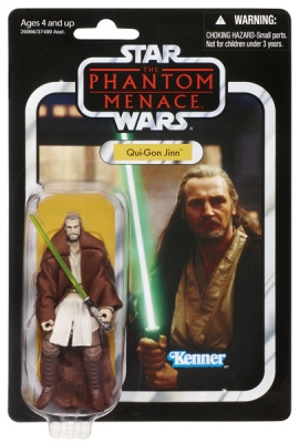 Star Wars Action Figure - Qui-Gon Jinn - Vintage 2012