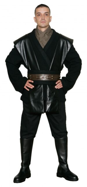 Star Wars Anakin Skywalker Sith / Jedi Costume in Black - Body Tunic Only - Replica Star Wars Costume
