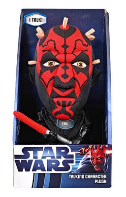 157086851.jpg Star Wars Clone Wars Collectable Plush - Talking Darth Maul