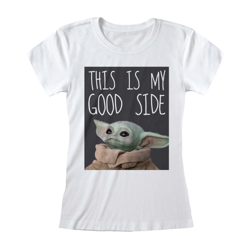 Star Wars T-Shirts - Mandalorian Good Side (Womens)