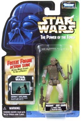 Star Wars Action Figure - Weequay Skiff Guard - Freeze Frame Action Slide