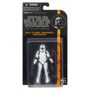 Star Wars Action Figure - Black Series 2013 - Clone Trooper Sergeant 3.75-inch