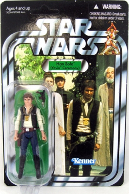 Star Wars Action Figures - Han Solo - Yavin Ceremony - Vintage 2011
