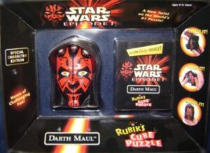 Star Wars Episode 1 Darth Maul Rubiks Cube Rare
