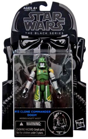 Star Wars Action Figure - Black Series 2015 - Clone Commander Doom - 3.75-inch