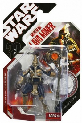 1677575359.jpg Star Wars Action Figure - Mustafar Lava Miner Figure Revenge of the Sith with Exclusive Collector Coin - 30th Anniversary