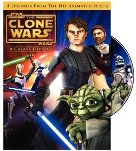 Star Wars - The Clone Wars - A Galaxy Divided DVD [PG]