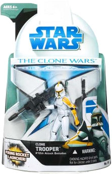 Star Wars Action Figure - Clone Wars - Clone Trooper 212th Attack Battalion 2009