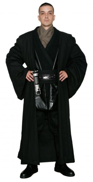 * Star Wars Anakin Skywalker Sith Costume - Body Tunic with Replica Black Sith / Jedi Robe
