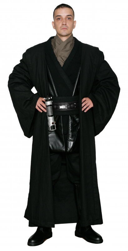 1740955554.jpg * Star Wars Anakin Skywalker Sith Costume - Body Tunic with Replica Black Sith / Jedi Robe