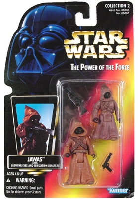 Star Wars Multi Action Figures - Jawas with Glowing Eyes and Ionization Blasters 2 pack