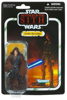 Star Wars Action Figures - Anakin Skywalker / Darth Vader - Vintage 2011