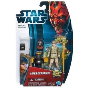 Star Wars Action Figure - Anakin Skywalker with Missile-Firing Backpack - Movie Heroes 2012