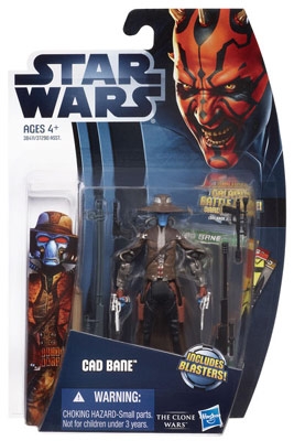 Star Wars Action Figure - Cad Bane with Blasters - Clone Wars 2012