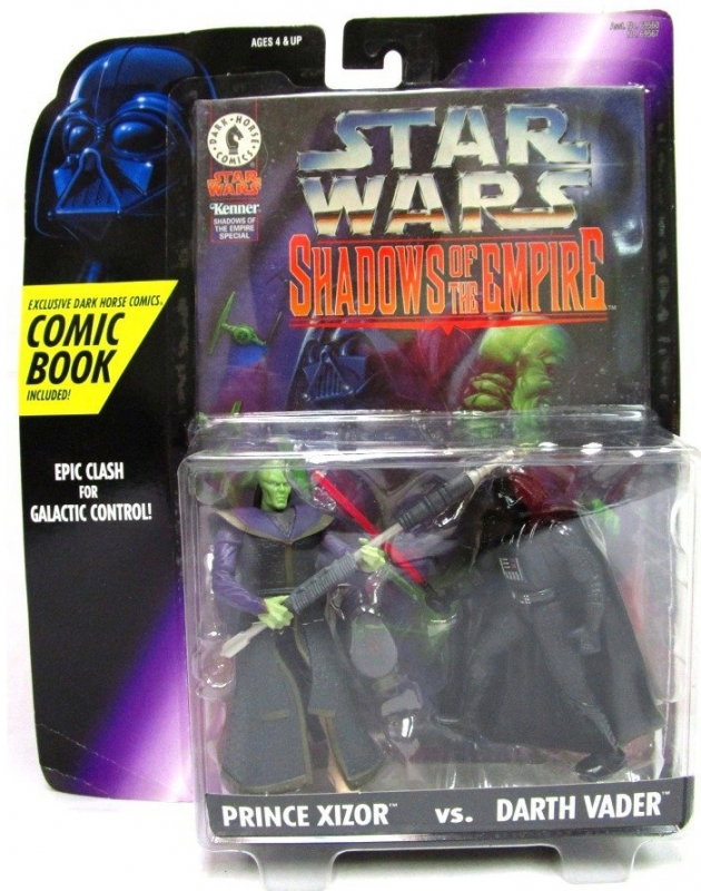 1800354066.jpg Star Wars Action Figure - Shadows of the Empire - Xizor vs Darth Vader with Exclusive Comic Book