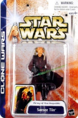 1805192756.jpg Star Wars Action Figure - Clone Wars - Saesee Tiin - Limited Edition