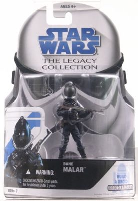 Star Wars Action Figure - Bane Malar - Legacy Collection 2008