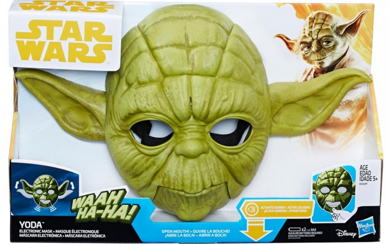 Star Wars MASKS - Yoda Talking Electronic Mask