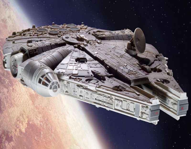 1839678503.jpg Star Wars Models - Revell Easykits - Millennium Falcon