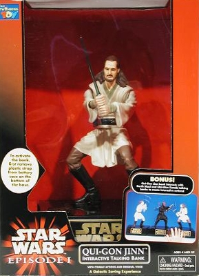 Star Wars Qui-Gon Jinn Interactive Talking Bank