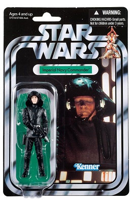 Star Wars Action Figures - Imperial Navy Commander - Vintage 2012
