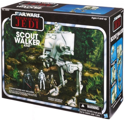 STAR WARS VEHICLES - AT-ST Scout Walker - Vintage 2013
