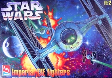 192971155.jpg Star Wars Imperial TIE Fighters Model Kit - Very Rare still in wrapping