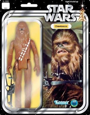 19445396.jpg Star Wars 12 inch Figure - Retro Kenner Chewbacca with Laser Rifle