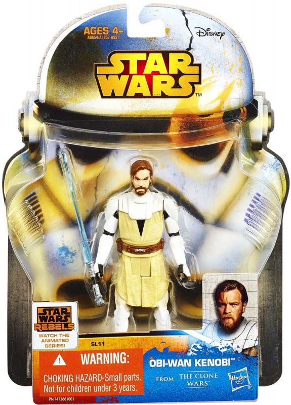 Star Wars Action Figures - The Clone Wars - Obi Wan Kenobi