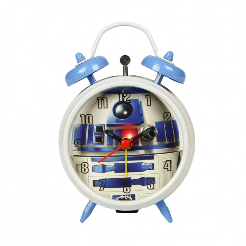 Star Wars GIFTS AND GAMES - Star Wars Alarm Clock with Sound - R2-D2